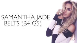 Samantha Jade Studio Belts (B4-G5)