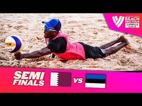Cherif/Ahmed vs. Nõlvak/Tiisaar - Semi-Final Highlights Jurmala 2022 #BeachProTour