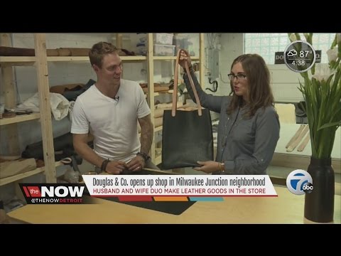 Douglas & Co. leather goods store opens in Detroit