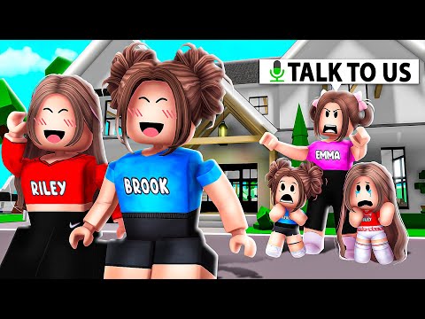 IGNORING Our KIDS For 24 HOURS In Roblox Brookhaven!!