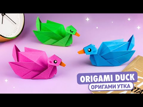 ОРИГАМИ ЛИСА ИЗ БУМАГИ DIY ORIGAMI PAPER FOX