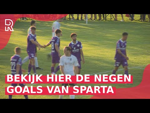 NEGEN goals voor SPARTA in eerste OEFENDUEL | Samenvatting Bergambacht - Sparta 0-9