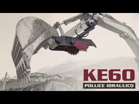 Pollice idraulico KE60 Operval - Hydraulic thumb KE60 Operval