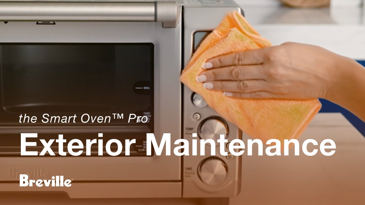 Breville coffee guide tutorial - How to clean the oven exterior