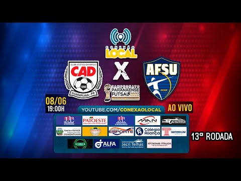CAD/GUARAPUAVA X UMUARAMA FUTSAL - 13ª RODADA PARANAENSE DE FUTSAL CHAVE OURO