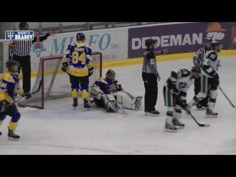 Finala Ligii MOL, meciul 4: Corona Brasov - HC Nové Zámky 5:6 (1:3, 2:1, 2:2) - 1:3