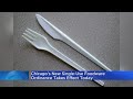 Chicago's Single-Use Utensils Ordinance Now In Effect