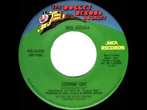 1976 HITS ARCHIVE: Steppin’ Out - Neil Sedaka (stereo 45)