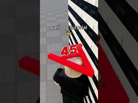 wallhop tutorial 💀 #shorts #tower #troll wall hop, wall flick