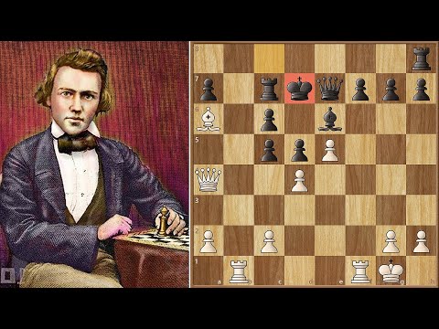 The Only Move! || Morphy vs Löwenthal (1858)