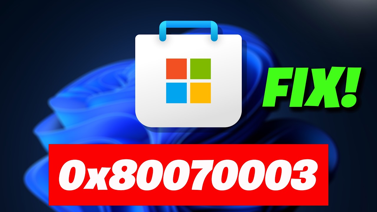 App Games Not Installing On Microsoft Store Error Code 0x80070003 Something Went Wrong On PC FIX