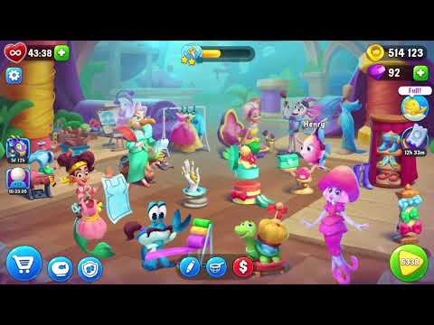 Fishdom 6338 Level - 13 moves - NO BooSTERS