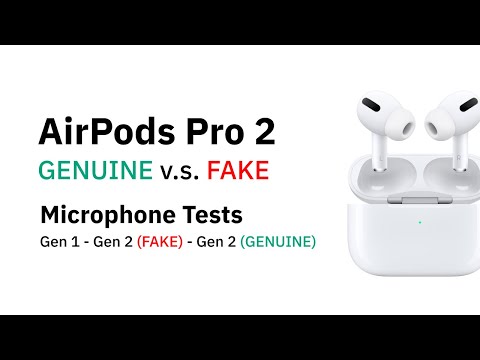 Exposed! Fake vs Real AirPods Pro Gen 2: Microphone Test & Packaging Nuances.