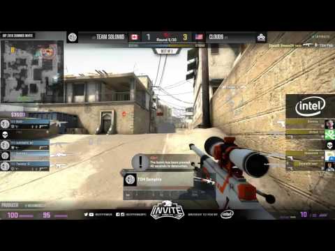 IBP Invite Summer CS:GO 2016 - Team SoloMid vs Cloud9 - Grand Final - Map 1