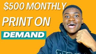 How To Start Print on Demand  in 2024 (STEP BY STEP TUTORIAL)