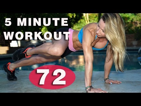 5 Minute Fat Burning Workout #72