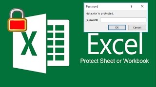 How to create password for excel file in excel 2016
