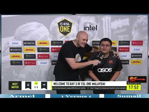 Armel Interview after winning versus Sumail!