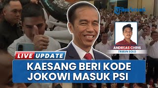 Kaesang Bocorkan Kode Soal Jokowi Bakal Masuk PSI di Solo, Ada Permintaan Syarat yang Harus Dipenuhi