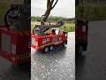 Die Cast Fire Truck With Extending Ladder Flashing Lights Siren Realistic Rescue Action