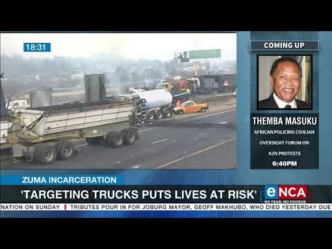 Discussion 'Targeting trucks puts lives at risk'