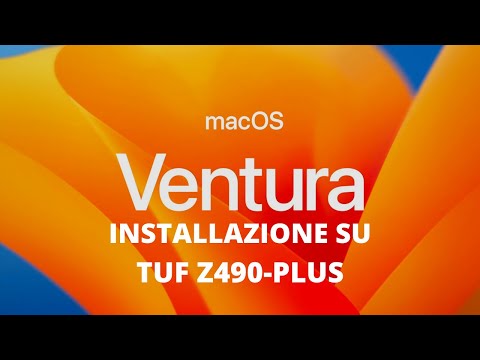 macOS Ventura 13.0 beta 2 - Hackintosh ASUS TUF Z490-PLUS Install OpenCore 0.8.1