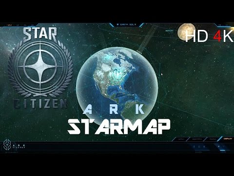 Star Citizen : Star Map -Sol System HD 4K