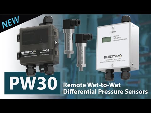 PW30 - Remote Wet-to-Wet Differential Pressure Sensor Video Thumbnail