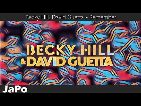 〖和訳・日本語〗Becky Hill, David Guetta - Remember (Lyrics)