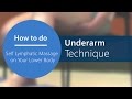 Lymphatic Self Massage Step 5 Underarm Technique Part 9 Of 20