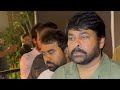 Megastar Chiranjeevi royal entry