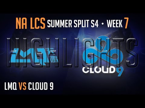 LCS Highlights LMQ vs Cloud 9 Super Week 7 NA Summer 2014 S4 LMQ vs C9 W7D2 Season 4