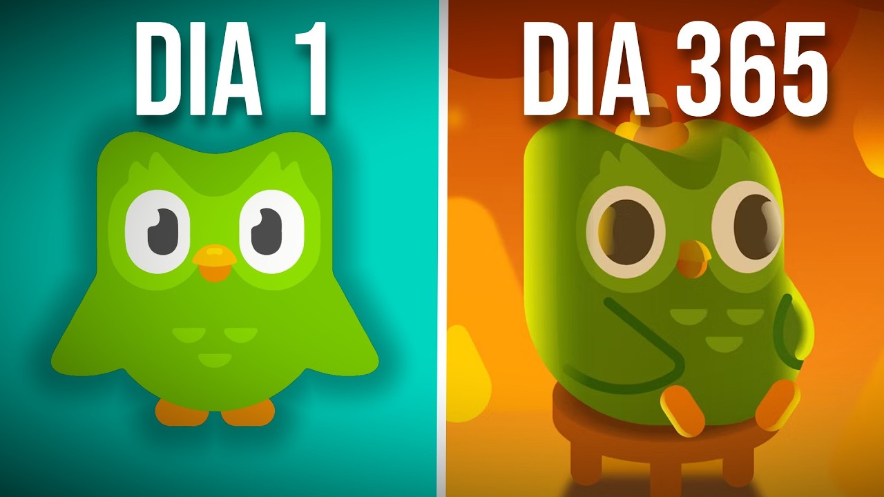 Testei o DUOLINGO Por 365 DIAS  e Foi Isso Que Entendi...