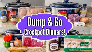 6 Cheap & Fancy Crockpot Dinners | The EASIEST Dump N' Go Tasty Slow Cooker Recipes | Julia Pacheco