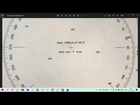 Excerpt from a lecture on Magnetic Declination Calculations