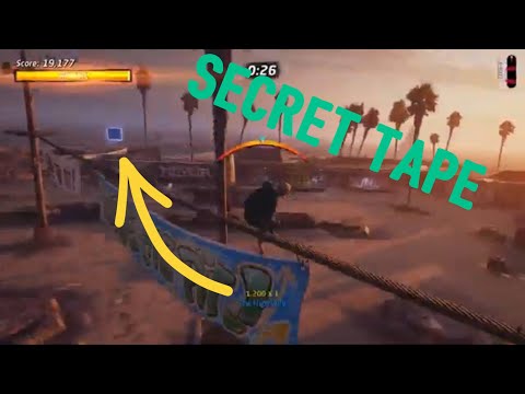 Secret tape location Venice Beach | THPS 2