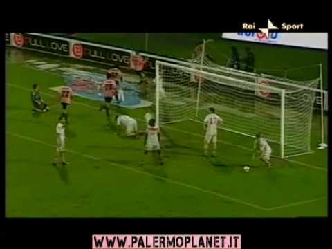 Palermo Roma 3 - 3 23/09/2009 Sintesi highlights 5° giornata HD HQ