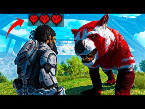 ¡SOBREVIVO en ARK 3 VIDAS en GÉNESIS 2!