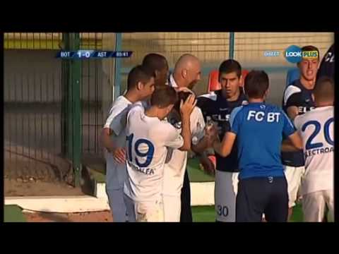 Paul Batin inscrie pentru Botosani 1-0