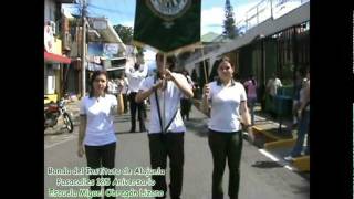 preview picture of video 'Banda Instituto de Alajuela, Pasacalles Escuela Miguel Obregón 2011'