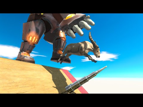 Escape from Furious Giant Enemies - Animal Revolt Battle Simulator