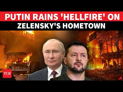 Putin's Revenge After Ukraine Targets Russian Oil; Missile-Drone Blitz BURNS Zelensky's Hometown