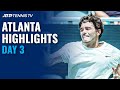 Raonic Makes Atlanta Debut: Fritz, Opelka Also in Action | Atlanta Open Day 3 Highlights