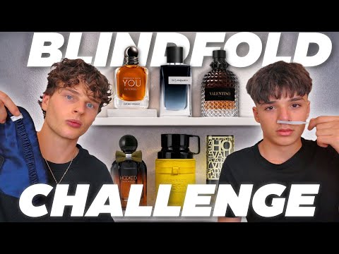 Fragrance Blindfold Challenge