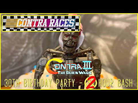 🏁 Contra III: The Alien Wars [SNES] 30th Birthday Bash Easy/Normal/Hard RACE TIME!