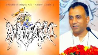 preview picture of video 'Discourse on Bhagvad Gita in Hindi - Chapter 1, Shlok 2'