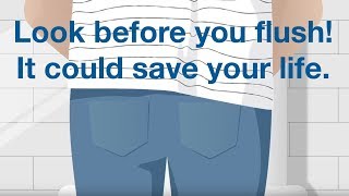 Look Before You Flush! | Bladder Cancer Awareness | Cxbladder
