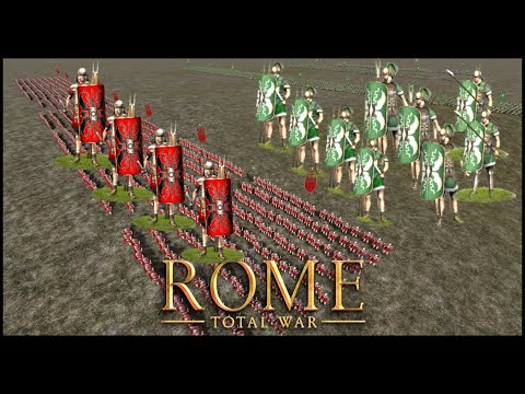 Can Early Roman Legion beat Imperial Roman Legion in Rome: Total War?