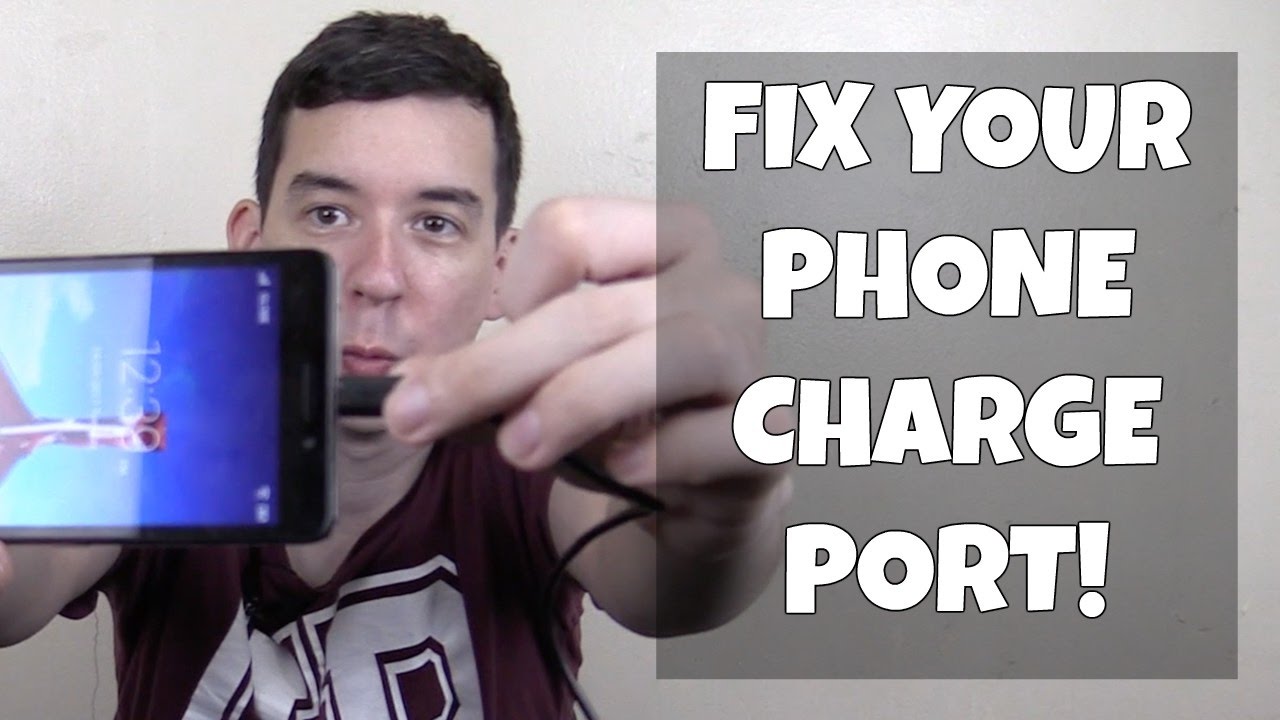 Clean your phone charge port