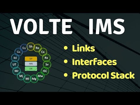 6. VoLTE IMS Interfaces , Links & Protocol Stack